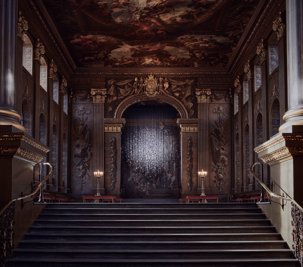Coalescence, Painted Hall, Old Royal Naval College by Paul Cocksedge  © Mark Cocksedge
