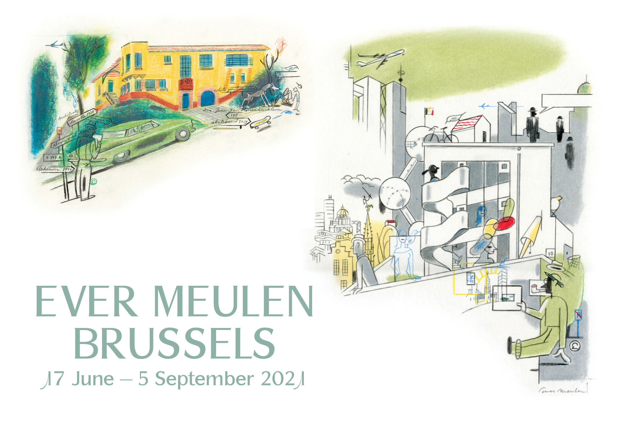 Travel Book Brussels by Ever Meulen