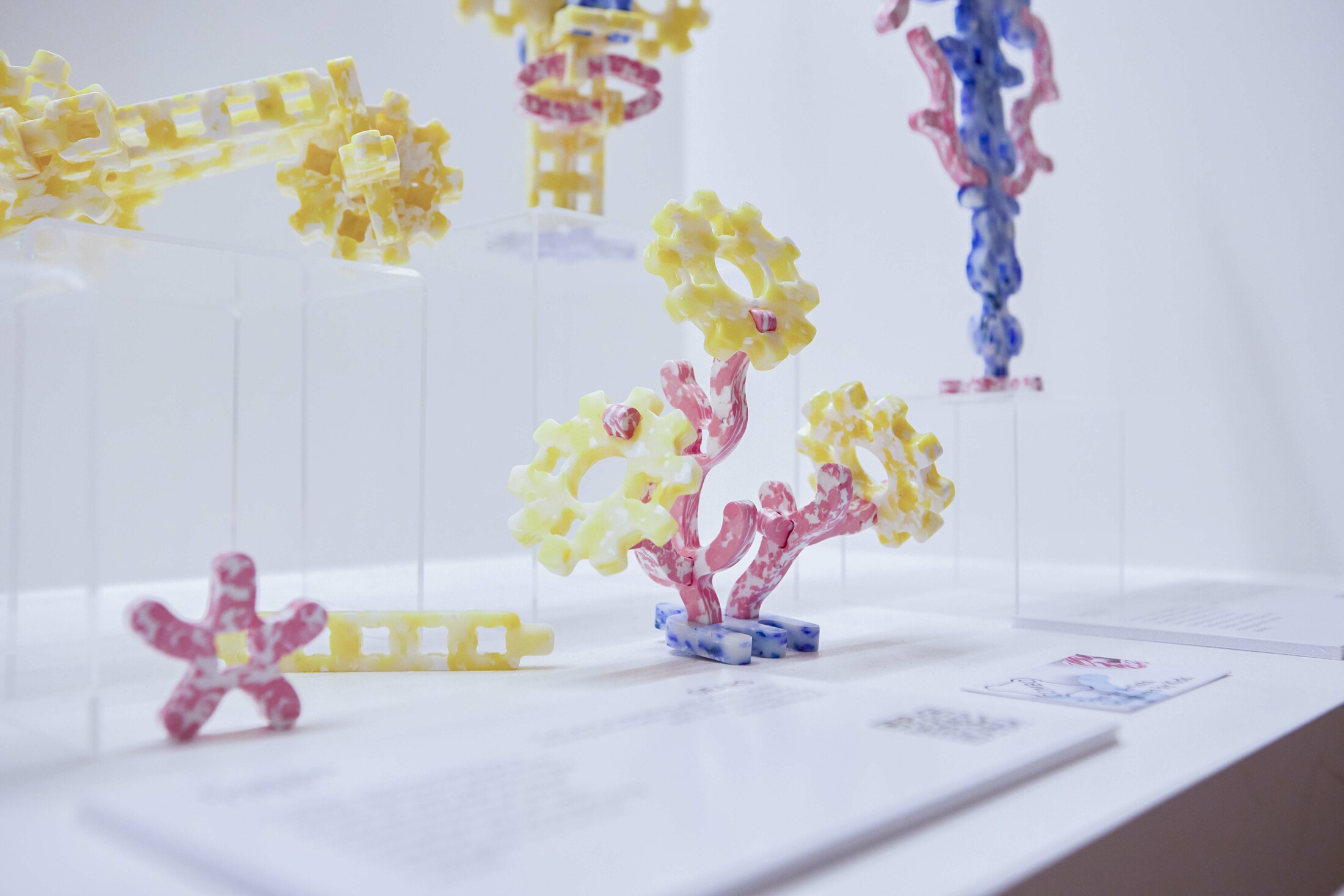 Combo Toys, des jouets pour enfants fabriqués à Bruxelles à partir de plastique 100 % recyclé provenant d'industries locales. Combo Toys a suivi le programme d'orientation MAD Fly en 2023.