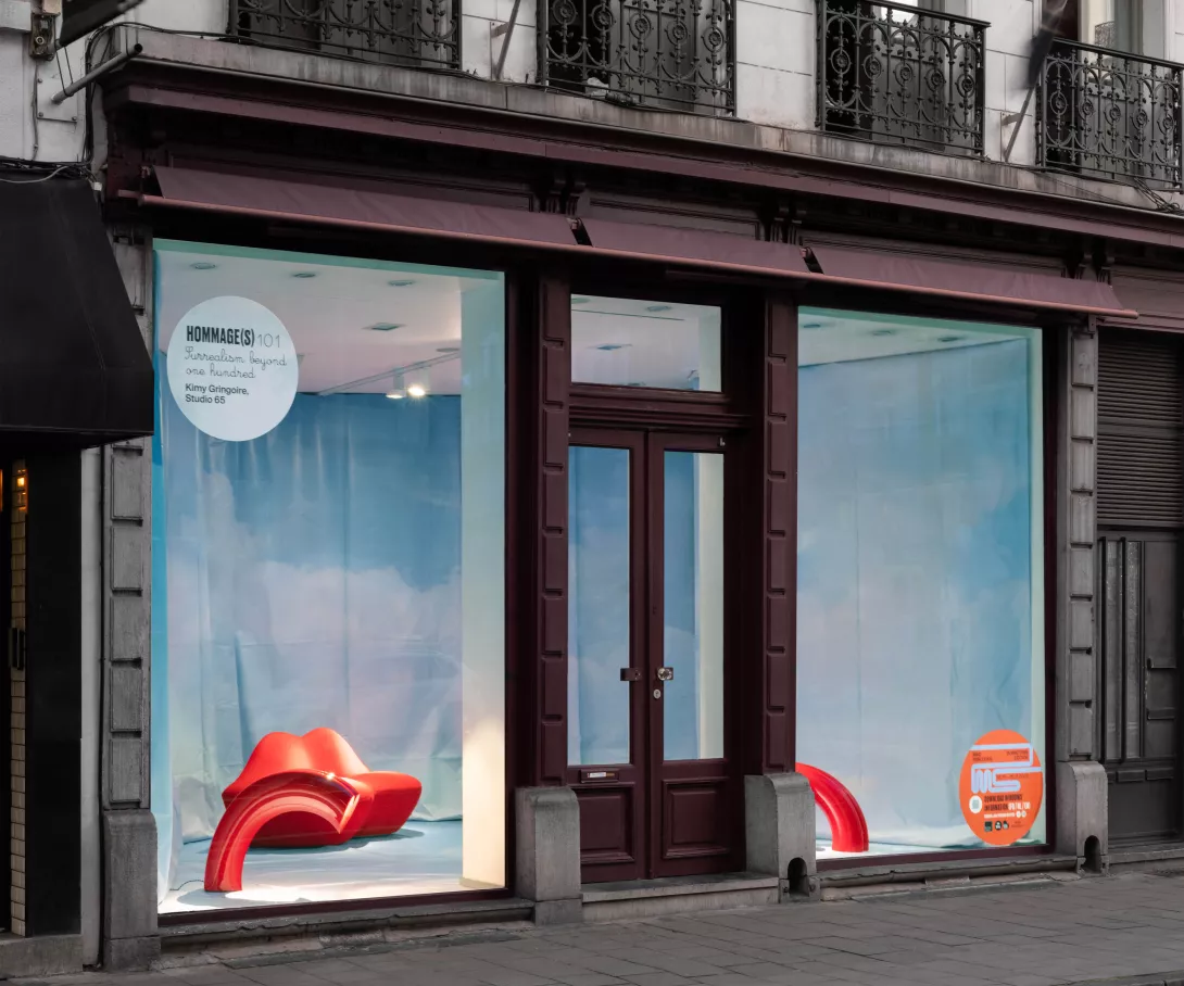 HOMMAGE(S), window curated by Jean-François Declerq